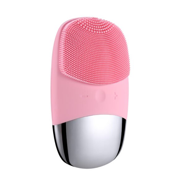 Mini Silicone Electric Face Cleansing Brush Electric Facial Cleanser Facial Cleansing Brush Skin Massager Skin Care Tools - Image 3