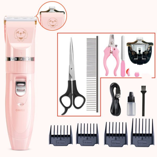 Pet Wireless Charging Beauty Hair Trimmer Set - Image 6