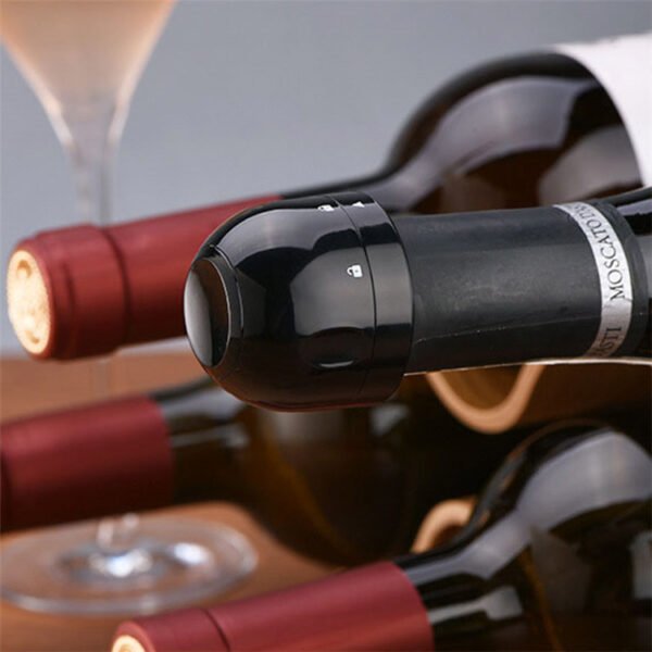 Vacuum Red Wine Bottle Stopper Silicone Sealed Champagne Bottle Stopper Vacuum Retain Freshness Wine Plug Bar Tools - Image 5