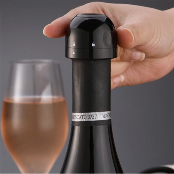 Vacuum Red Wine Bottle Stopper Silicone Sealed Champagne Bottle Stopper Vacuum Retain Freshness Wine Plug Bar Tools - Image 2