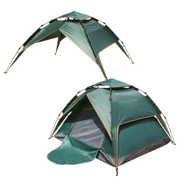 Double Deck Waterproof Pop Up Tent for Hiking Portable Automatic Tent for Camping 4 Person - Image 8