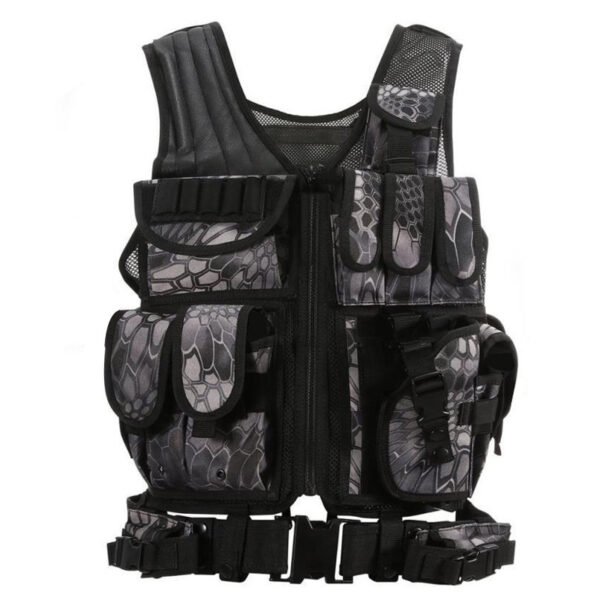 Tactical Vest Military Combat Army Armor Vests Molle Airsoft Plate Carrier Swat Vest Outdoor Hunting Fishing CS Training Vest - Image 3