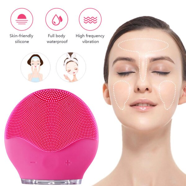 Electric waterproof silicone cleansing instrument - Image 2