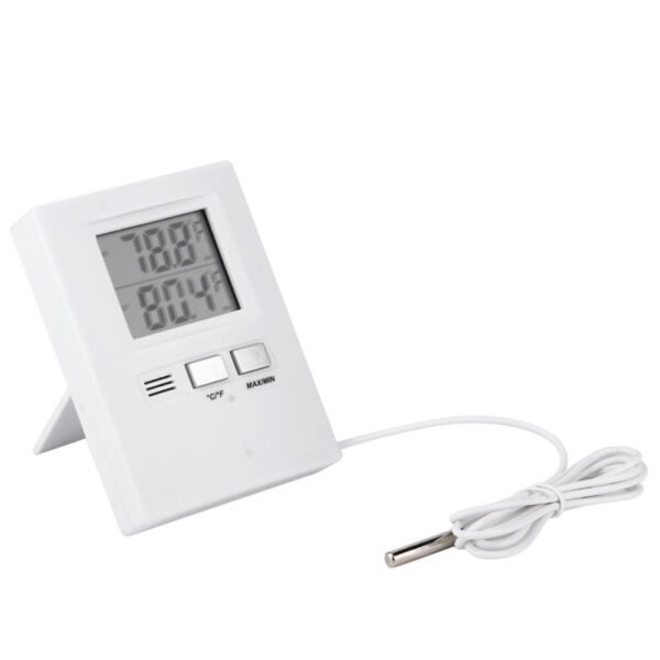 High Precision LCD Digital Indoor&Outdoor Thermometer Temperature Meter Tester Battery Powered - Image 5