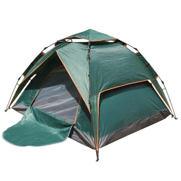 Double Deck Waterproof Pop Up Tent for Hiking Portable Automatic Tent for Camping 4 Person - Image 7