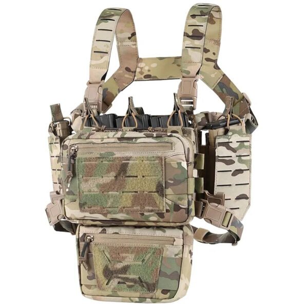 Chest Rig Tactical Chest Rig Molle Modular Micro Fight Chest Rigs With Magazine Pouch For Outdoor Hunting Aisoft - Image 7